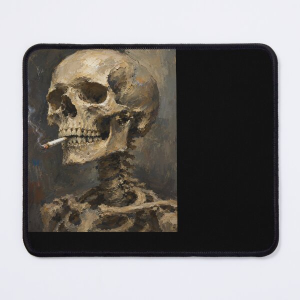 Item preview, Skeleton Smoking a Cigarette designed and sold by A-M-G-Shop.