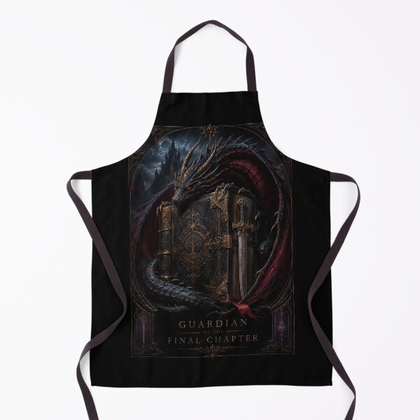 Item preview, Guardian of the Final Chapter Dark Fantasy Poster designed and sold by Sketchlegacy.