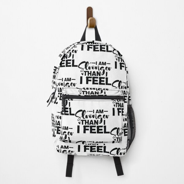 Item preview, I Am Stronger Than I Feel - Mental Health Quotes Retro Vintage Aesthetic Cute Self Care Support Gift designed and sold by FuzionRaptor.
