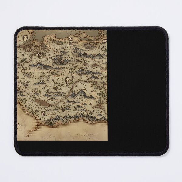 Item preview, Skyrim Map designed and sold by A-M-G-Shop.