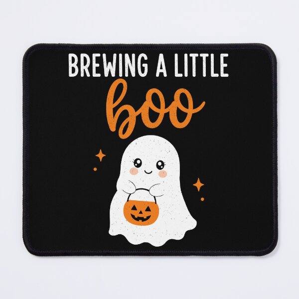 Item preview, Brewing A Little Boo Cute Halloween Pregnancy Reveal designed and sold by FreshVibe Prints.