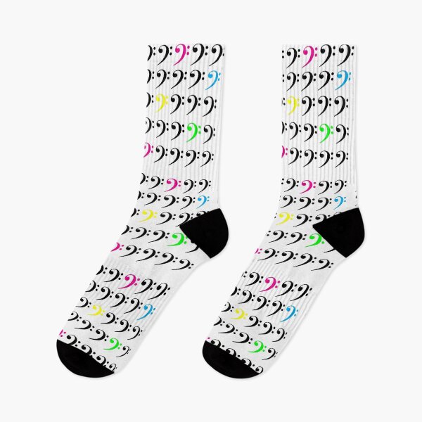 Item preview, Neon Bass Clef Music Art Grid designed and sold by ValeriesGallery.