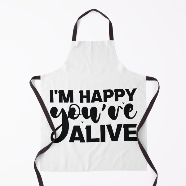 Item preview, Im Happy Youre Alive - Mental Health Quotes Retro Vintage Aesthetic Cute Self Care Support Gift designed and sold by FuzionRaptor.