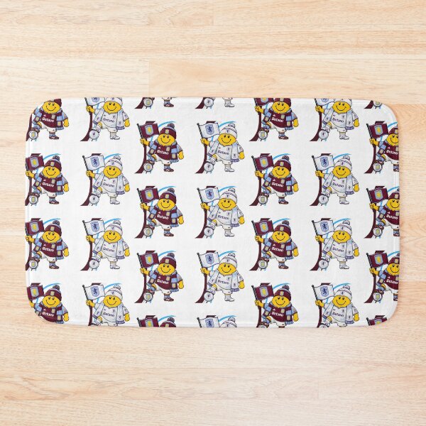 Item preview, Aston Villa Home & Away Character Supporters Design designed and sold by PurpleRocket1.