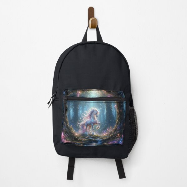 Item preview, Luminara Moonstride: The Enchanted Forest Unicorn designed and sold by BlissBlvdShop.