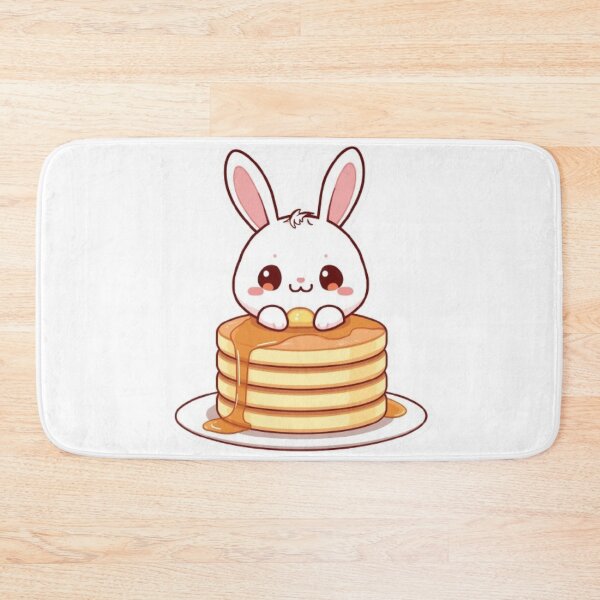 Item preview, Cute Pancake Bunny Sticker | Kawaii Breakfast Bunny Gift designed and sold by Stylestickers55.