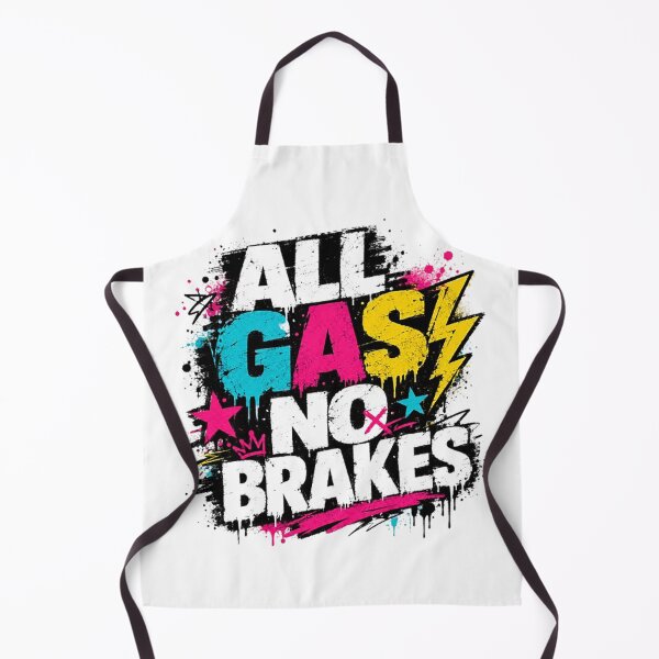 Item preview, All Gas No Brakes – Graffiti Street Art Design designed and sold by Dogandesighn.