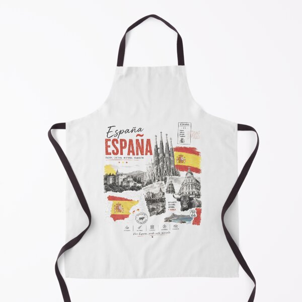 Item preview, Spain Cultural Travel Poster designed and sold by AtuqStudio.