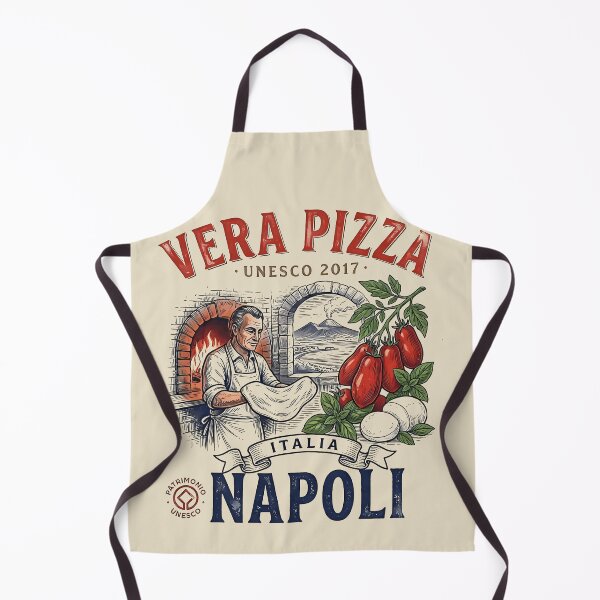 Item preview, Vera Pizza Napoli Italia - Pizzaiolo Vintage UNESCO Heritage designed and sold by Velustro Shop.