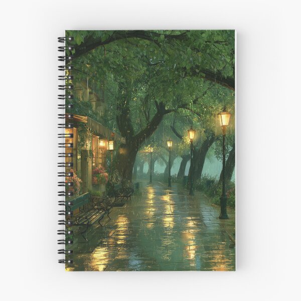 Item preview, Rainy Garden Cafe Cozy Botanical Scene designed and sold by Rtymer.