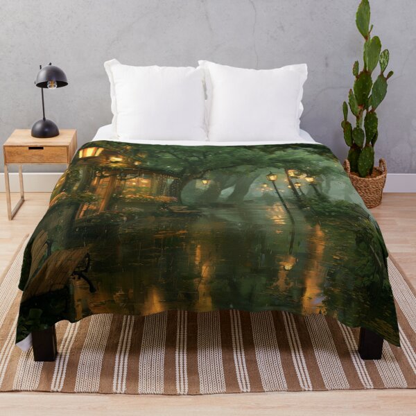 Item preview, Rainy Garden Cafe Cozy Botanical Scene designed and sold by Rtymer.