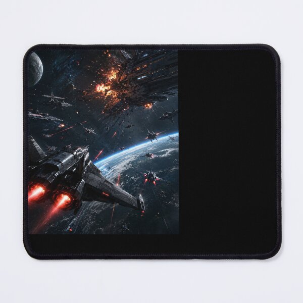 Item preview, Epic Space Battle Over Earth designed and sold by A-M-G-Shop.