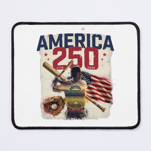 Item preview, America 250 Fenway Park Boston Baseball Est 1776 Patriotic Sports Design v1 designed and sold by DarylWelsh2024.