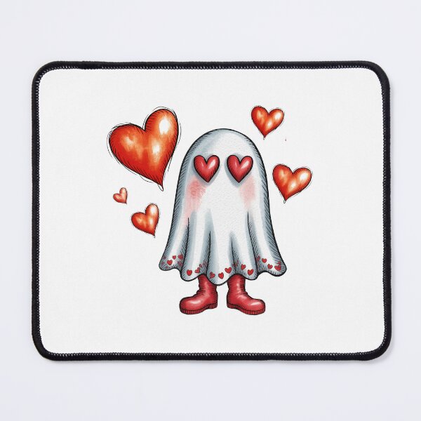 Item preview, Ghost with Red Hearts designed and sold by jkrphoto.