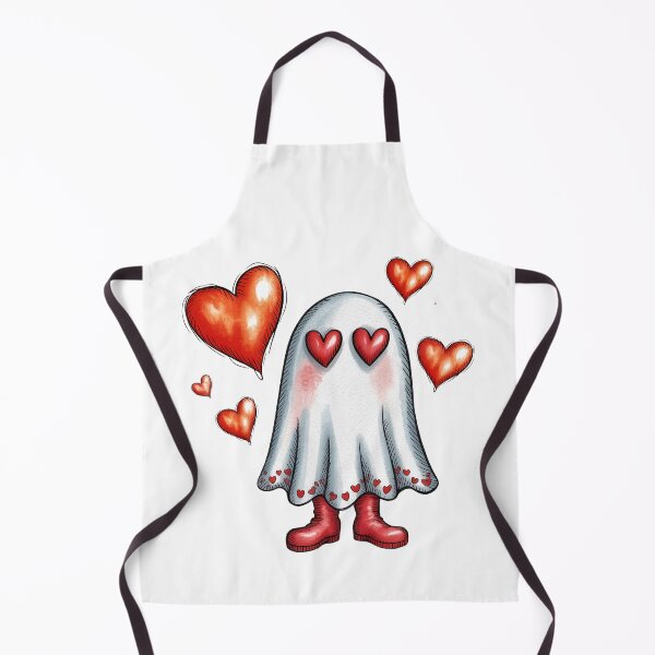 Item preview, Ghost with Red Hearts designed and sold by jkrphoto.