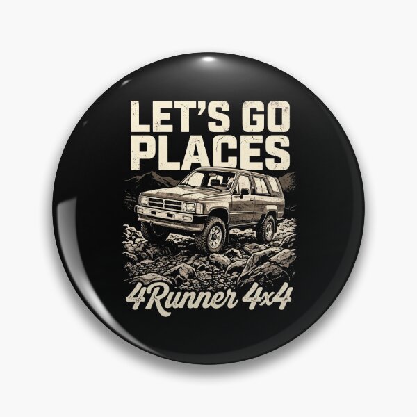Item preview,  Vintage Style 1st Gen 4Runner Let's Go Places 4x4 Off Road designed and sold by Off-Road-Zone.