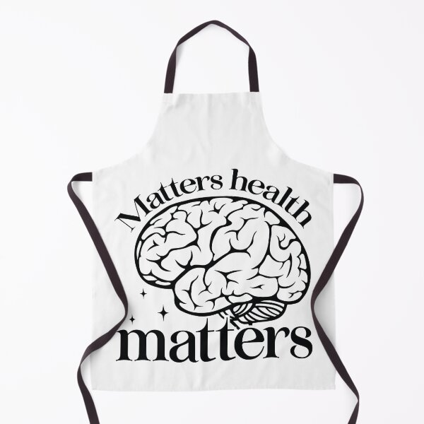 Item preview, Matters Health Matters - Mental Health Quotes Retro Vintage Aesthetic Cute Self Care Support Gift designed and sold by FuzionRaptor.