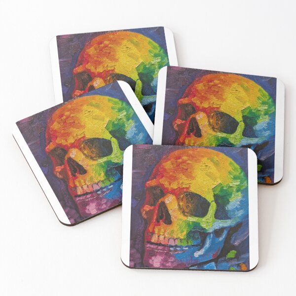 Item preview, Pride month skull designed and sold by Doug Paints.