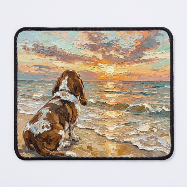 Item preview, Beach Days – Basset Hound designed and sold by AjaTrier.