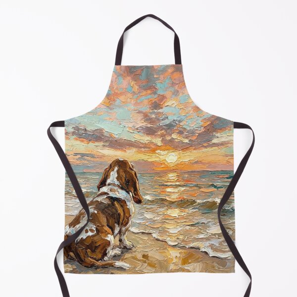 Item preview, Beach Days – Basset Hound designed and sold by AjaTrier.