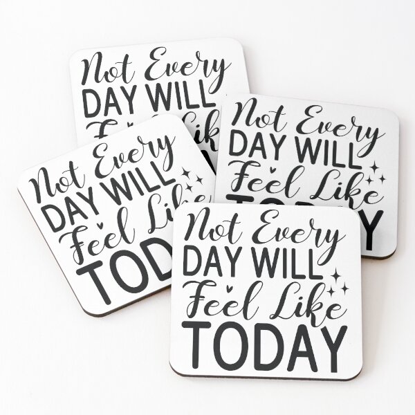 Item preview, Not Every Day Will Feel Like Today - Mental Health Quotes Retro Vintage Aesthetic Cute Self Care Gift designed and sold by FuzionRaptor.