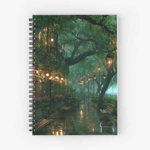 Item preview, Rainy Garden Cafe Cozy Botanical Scene designed and sold by Rtymer.