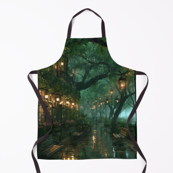 Item preview, Rainy Garden Cafe Cozy Botanical Scene designed and sold by Rtymer.