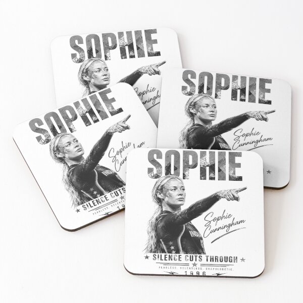 Item preview, Sophie Silence Cuts Through Black&White Edition designed and sold by KLERIKSTORE.