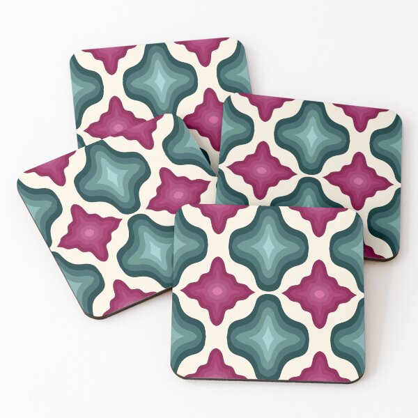 Item preview, Retro Teal and Maroon designed and sold by EHampson18.