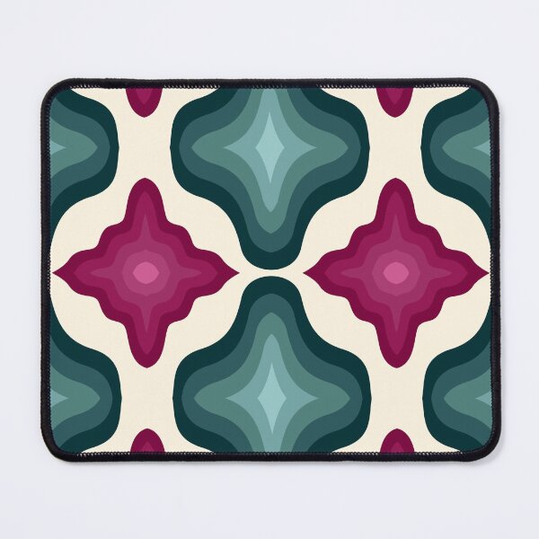 Item preview, Retro Teal and Maroon designed and sold by EHampson18.