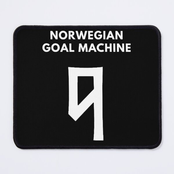Item preview, Erling Haaland Norway World Cup Signature designed and sold by BlueprintBold.