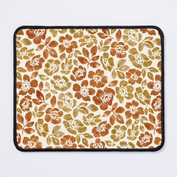 Item preview, Wild Roses Pattern Hand Painted in Gold Watercolor designed and sold by andrebalest.art.