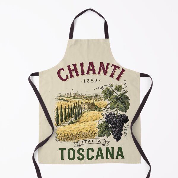 Item preview, Chianti 1282 Toscana Italia - Vintage Tuscan Vineyard Grapes designed and sold by Velustro Shop.