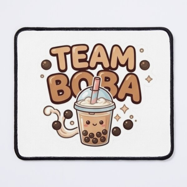Item preview, Team Boba -Cute Kawaii Team Drinks - Laptop & Suitcase Stickers designed and sold by asumintjapan1.