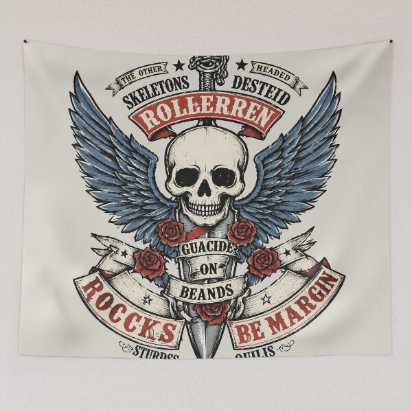 Item preview, skull patch designed and sold by aliraweb.