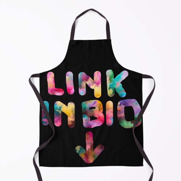Item preview, Link In Bio Graphic Arrow Funny Social Media Humor designed and sold by ToxicInkArt.