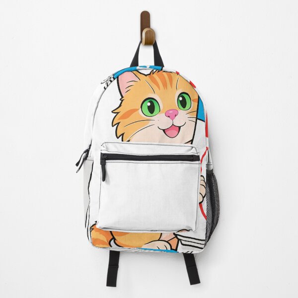Item preview, Cute Ginger Cat with September 1 Calendar – Back to School designed and sold by OksArtStudio.