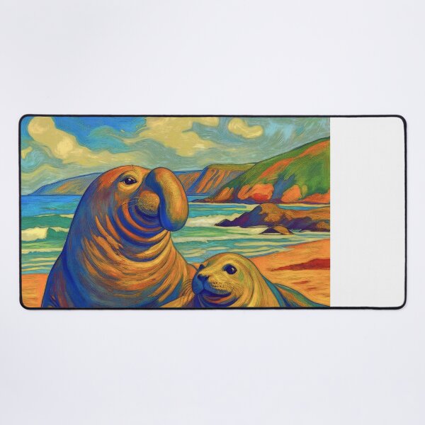 Item preview, Elephant seals Neil the seal designed and sold by Helios Be. Lavsh.