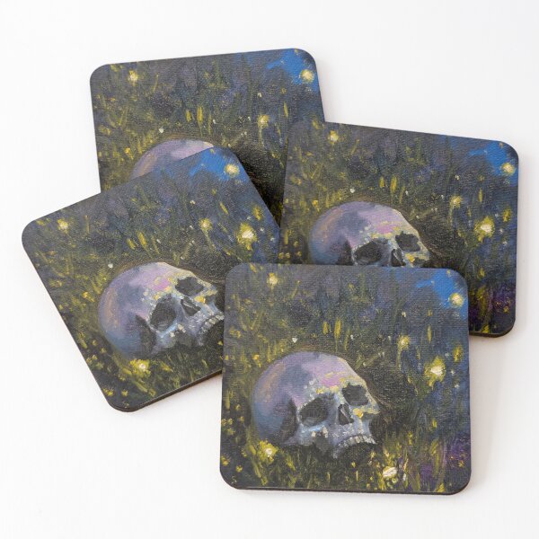 Item preview, Firefly skull painting designed and sold by Doug Paints.