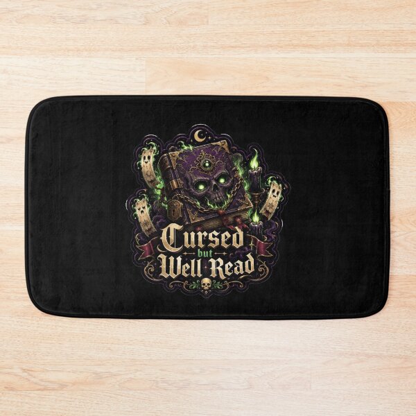 Item preview, Cursed but Well Read Gothic Book Sticker designed and sold by Sketchlegacy.