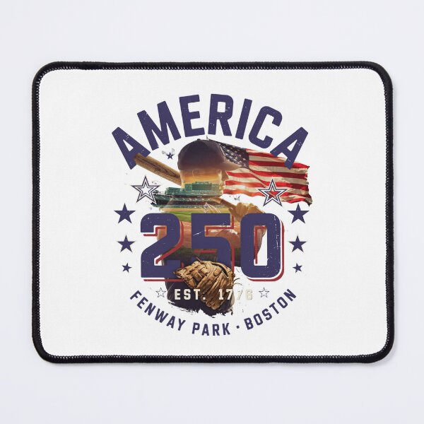 Item preview, America 250 Fenway Park Boston Baseball Est 1776 Patriotic Sports Design v2 designed and sold by DarylWelsh2024.