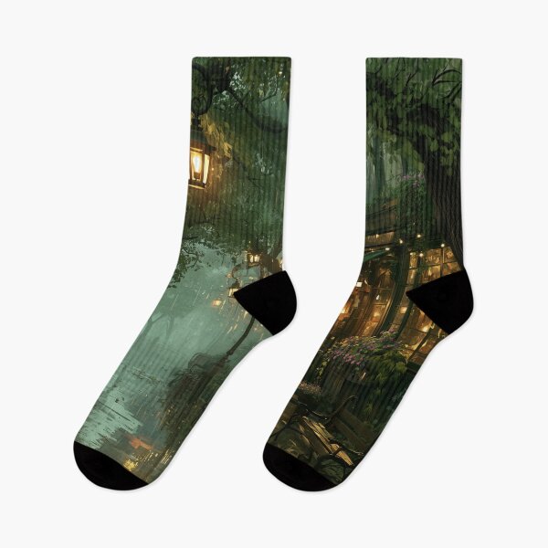 Item preview, Rainy Garden Cafe Cozy Botanical Scene designed and sold by Rtymer.