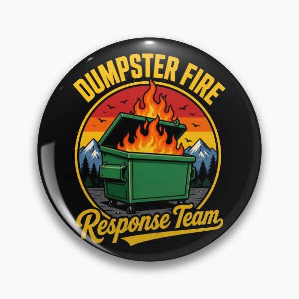 Item preview, dumpster fire response team designed and sold by Kladhadredo.
