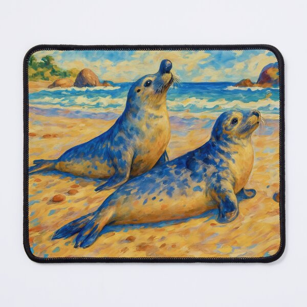Item preview, Elephant seals  Neil the seal #1 designed and sold by Helios Be. Lavsh.