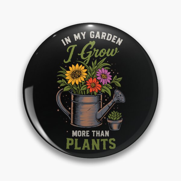 Item preview, In My Garden I Grow More Than Plants T-Shirt designed and sold by phsycartwork.