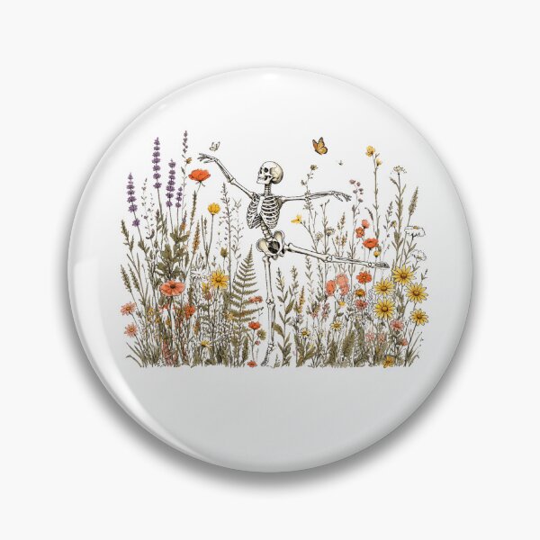 Item preview, Skeleton Wildflower Meadow Botanical designed and sold by Moizento.