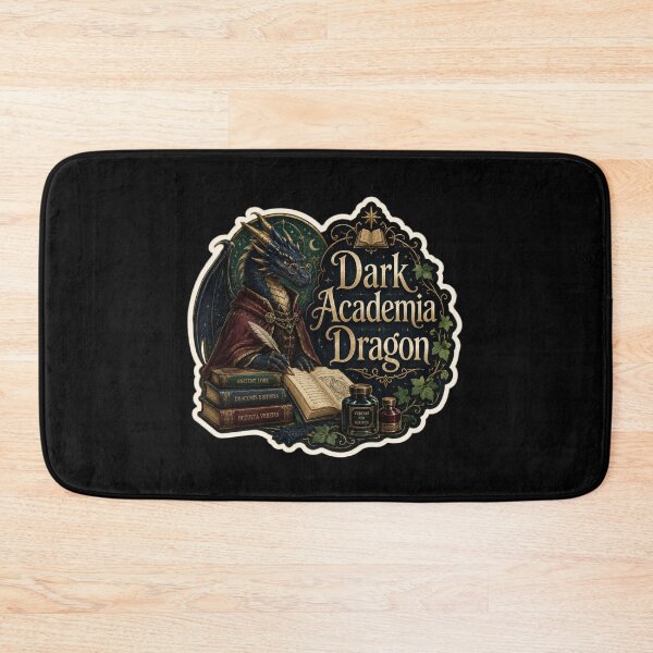 Item preview, Dark Academia Dragon Scholar Sticker  designed and sold by Sketchlegacy.