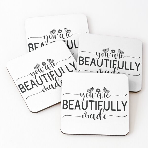 Item preview, You Are Beautifully Made - Mental Health Quotes Retro Vintage Aesthetic Cute Self Care Support Gift designed and sold by FuzionRaptor.