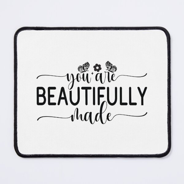Item preview, You Are Beautifully Made - Mental Health Quotes Retro Vintage Aesthetic Cute Self Care Support Gift designed and sold by FuzionRaptor.