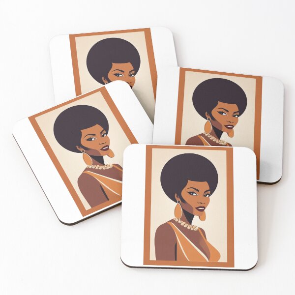 Item preview, Art - Depiction of an Afro-descendant Woman, Elements of Afro-Bohemian Style designed and sold by Beat-It.